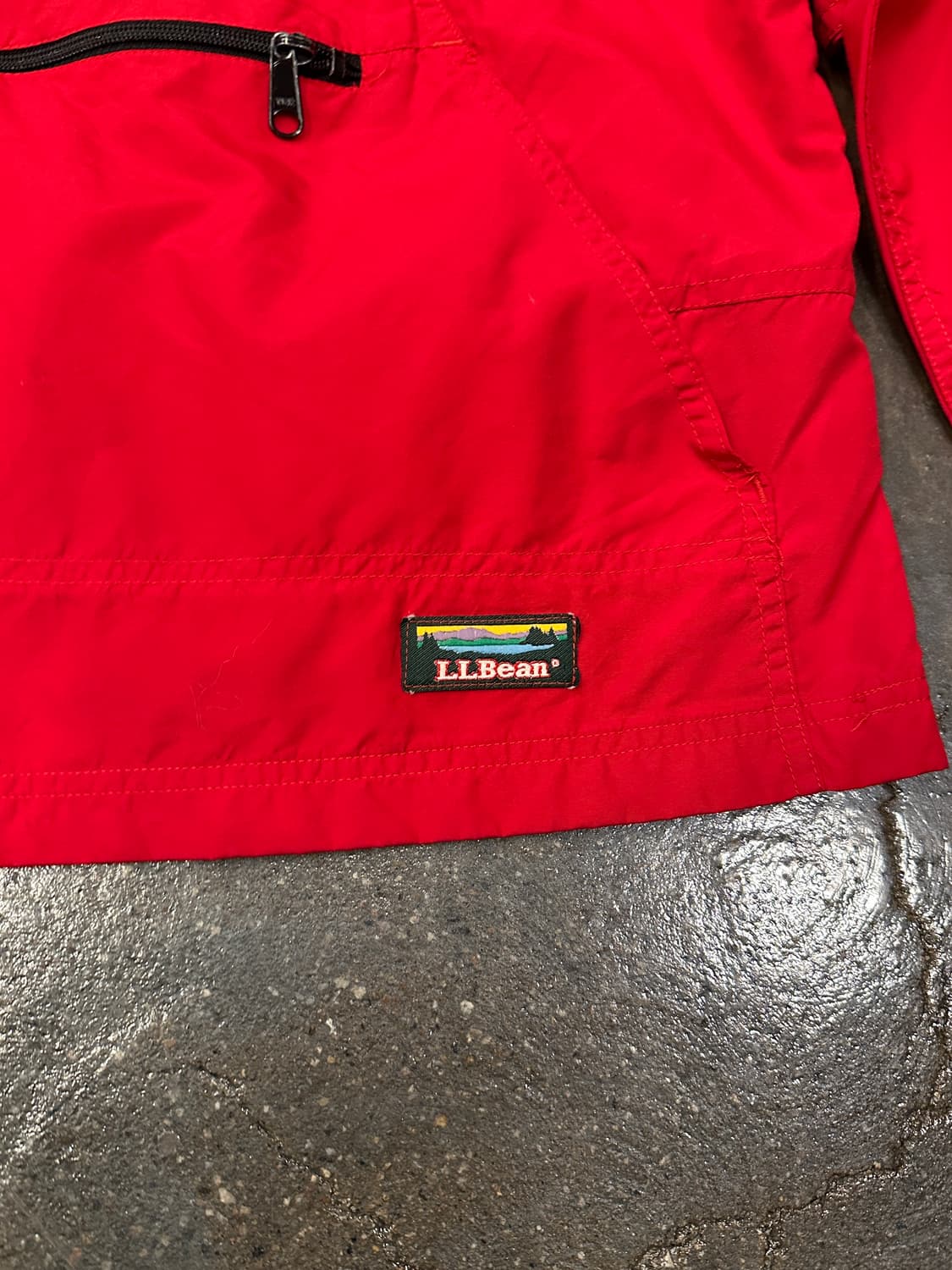 90s L.L.Bean 엘엘빈 아노락 바람막이 M 상품이미지3