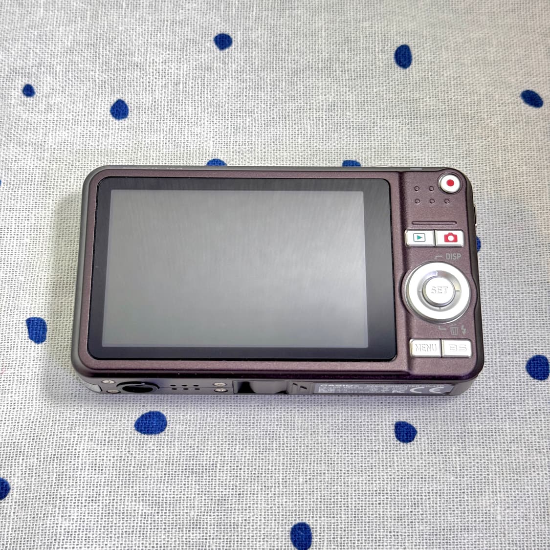 카시오 엑슬림 EX-Z85 브라운 빈티지디카 상품이미지8