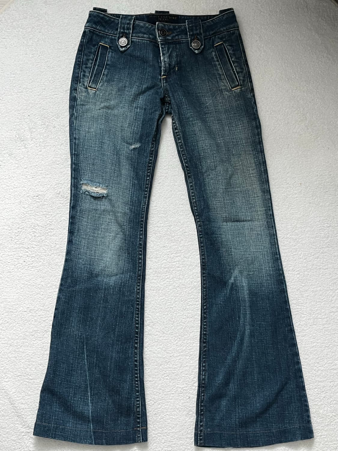 Juicy Couture 부츠컷 로우라이즈 데님 상품이미지3