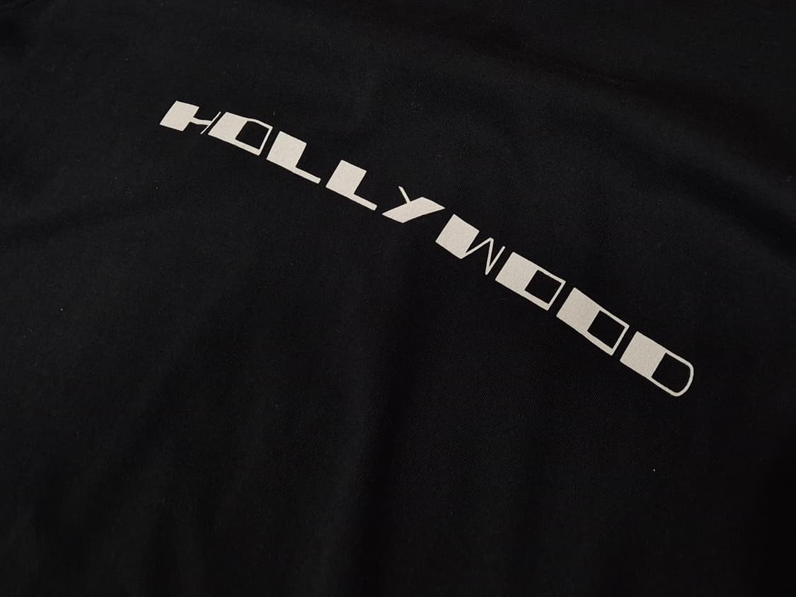 Rickowens 25ss 할리우드 레벨 코튼 티셔츠 상품이미지2