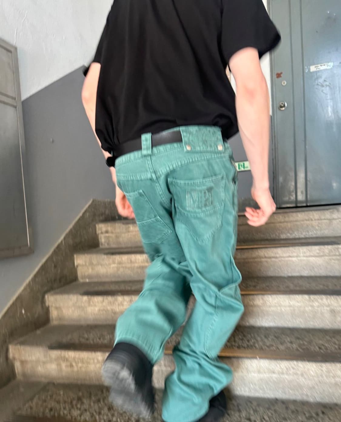 MPa CALF POCKET PANTS (EMERALD)  상품이미지1