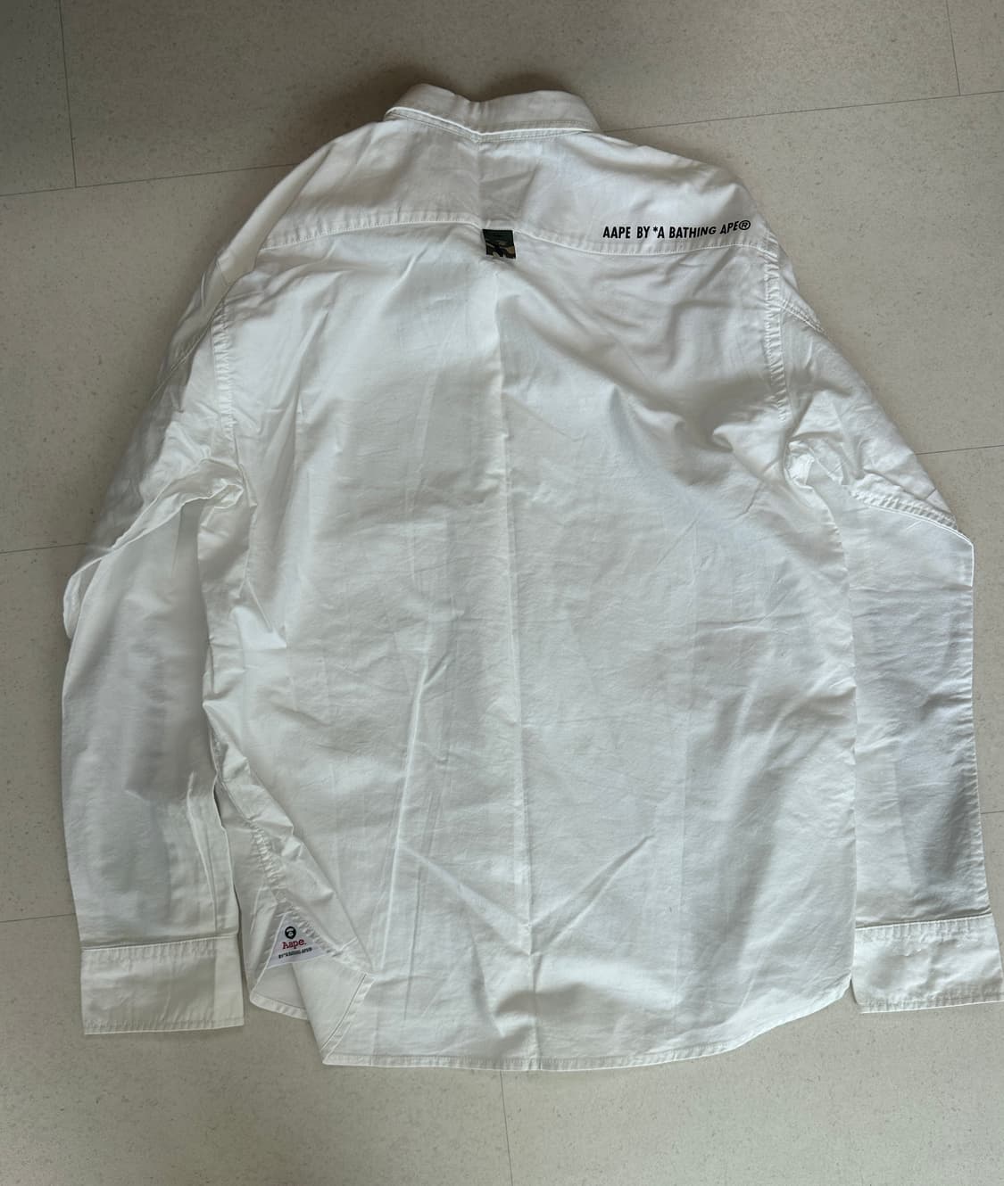 베이프 카모 옥스포드 셔츠 AAPE By A Bathing Ape 상품이미지2