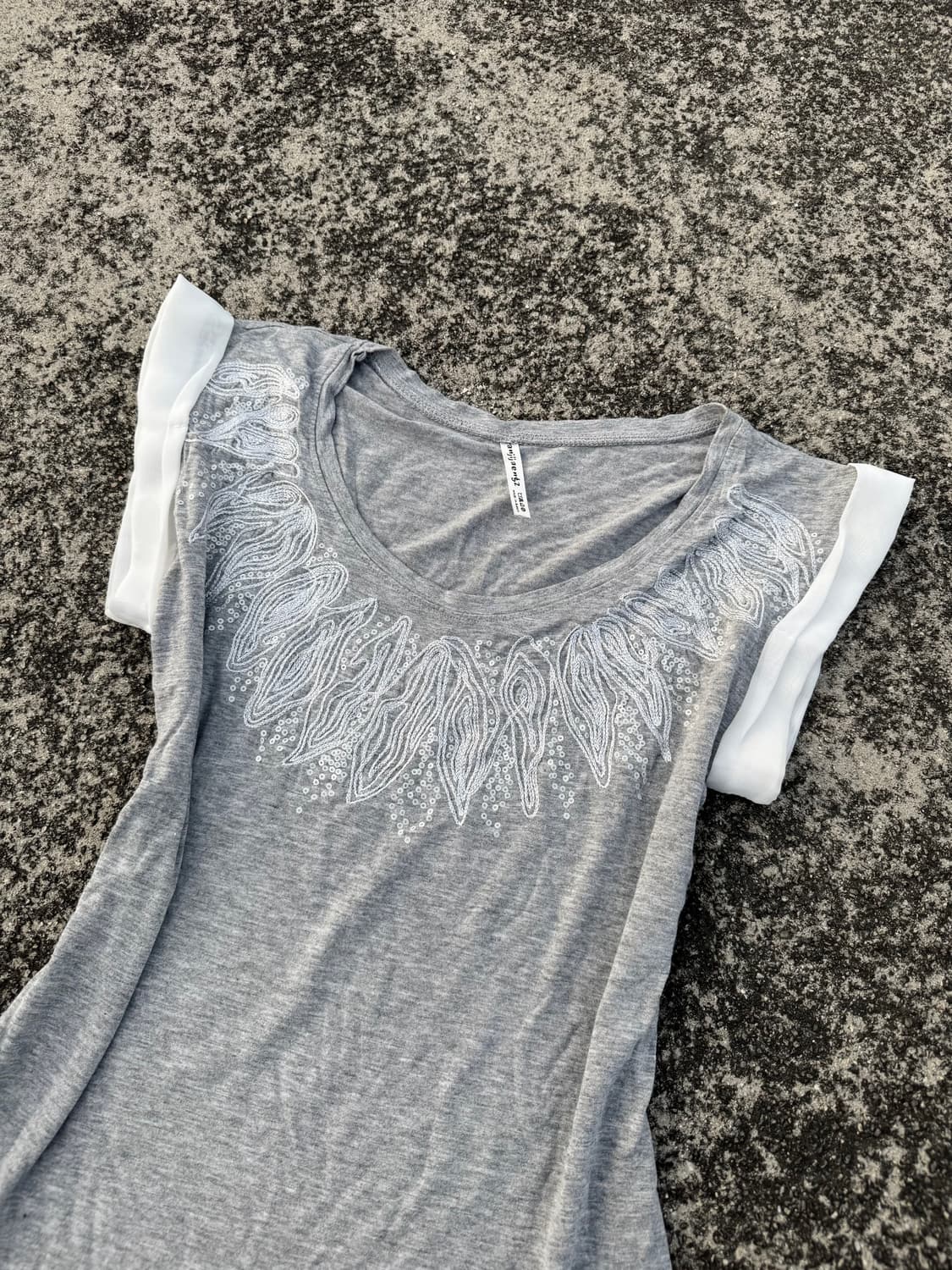 Vintage print top 상품이미지4