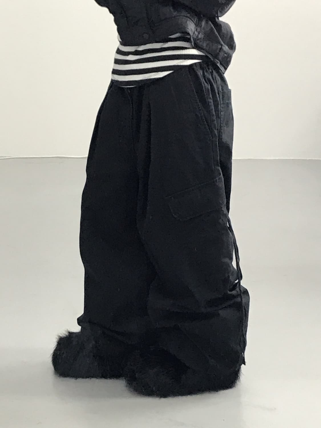 RAGEBLUE Black Cargo Jogger – M 상품이미지2