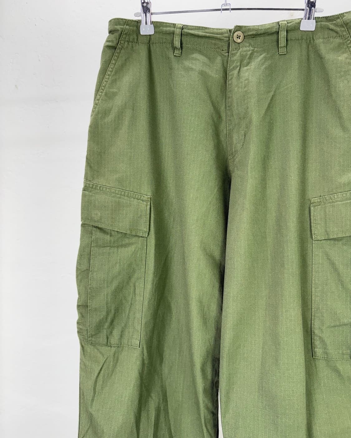 힌슨 정글그린 립스탑 유틸포켓 카고팬츠 상품이미지2