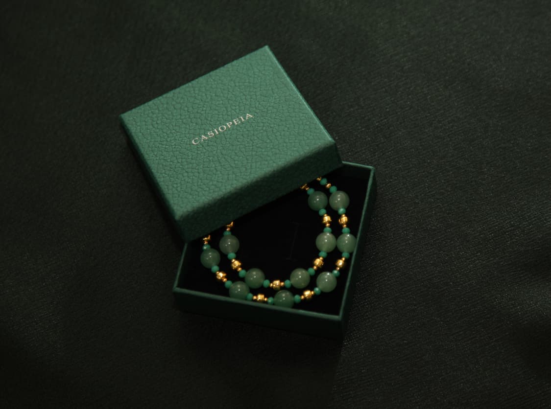 CASIOPEIA #39 Greenery Cluster Necklace 상품이미지5