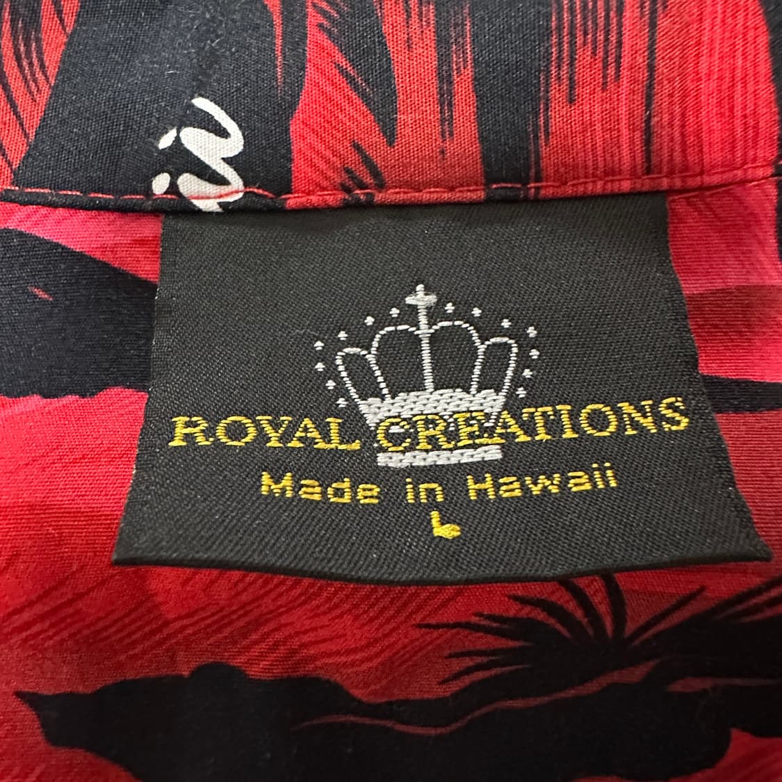 VINTAGE usa made hawaiian shirt 상품이미지5