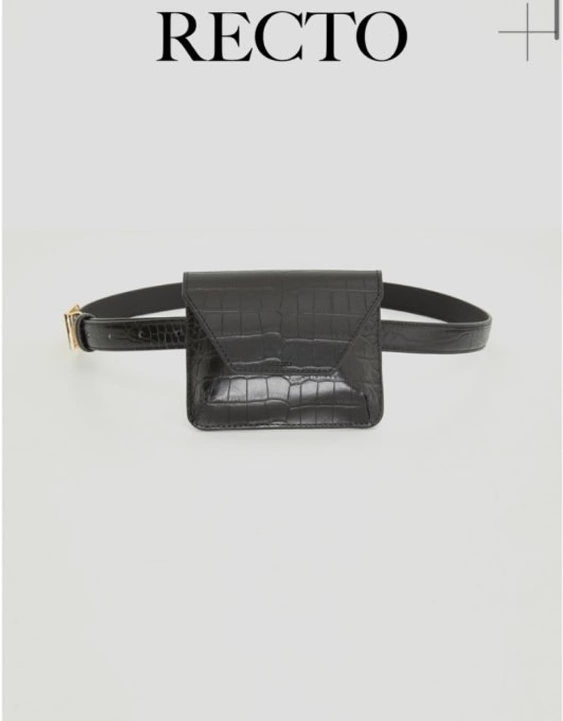 렉토 벨트백 블랙 상품이미지2