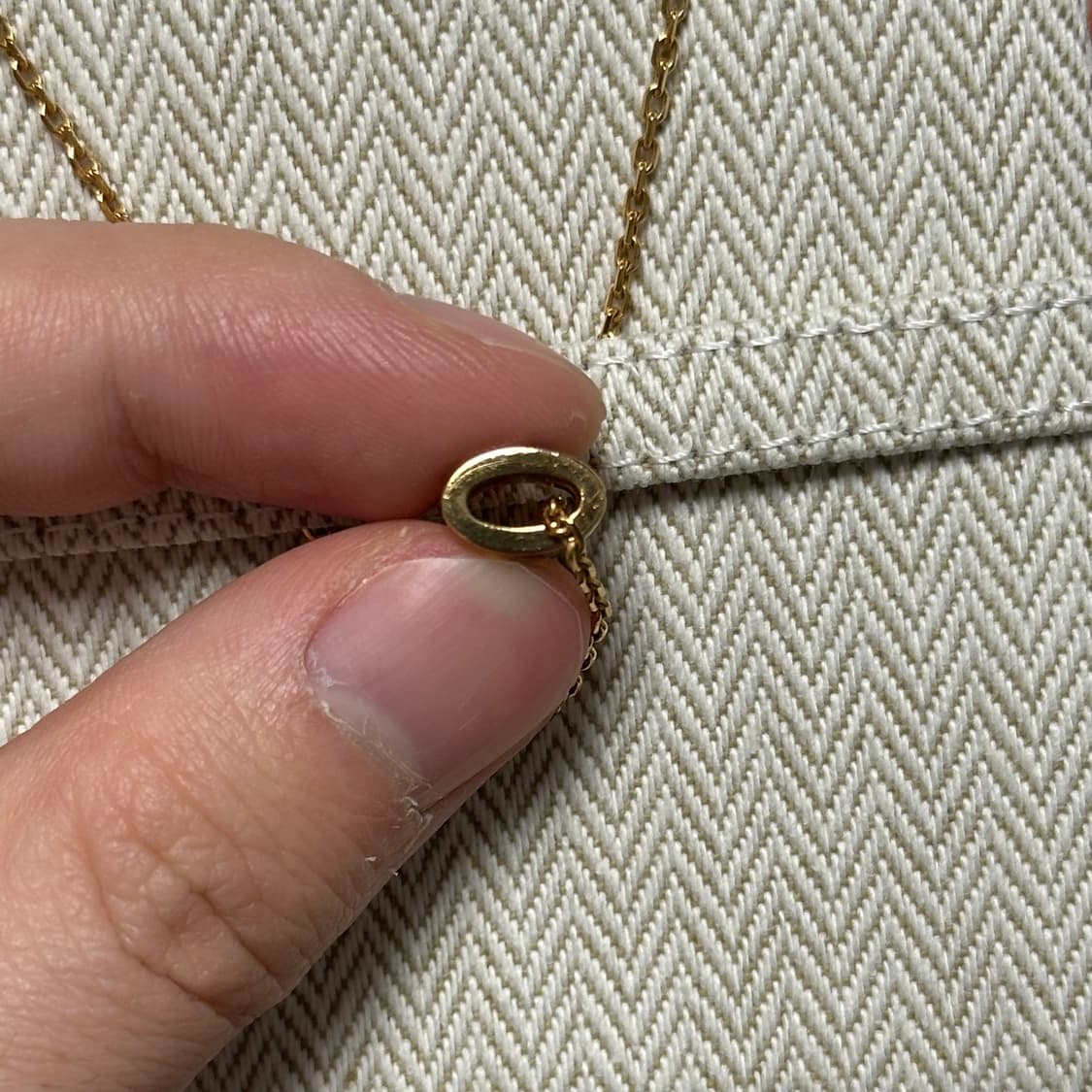 [풀구성] 에르메스 팝아슈 미니 목걸이 블랙 로즈골드 상품이미지3