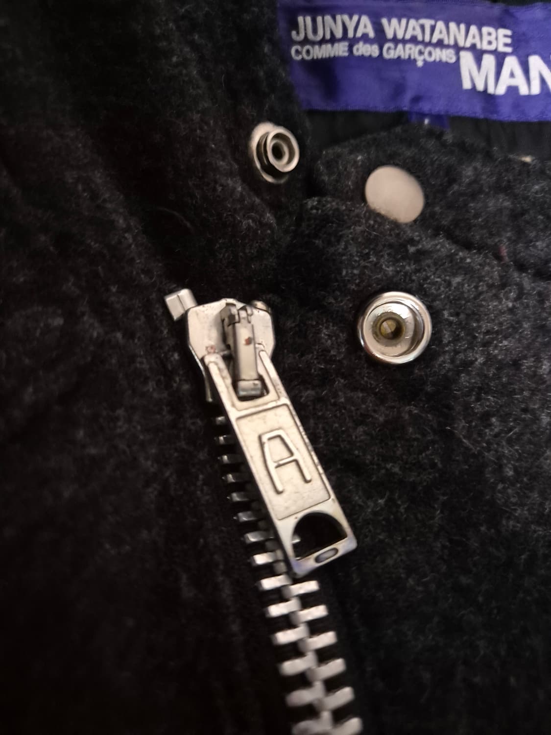 2003aw 준야와타나베 x 루이스레더 축융 울 더블라이더 L 상품이미지7