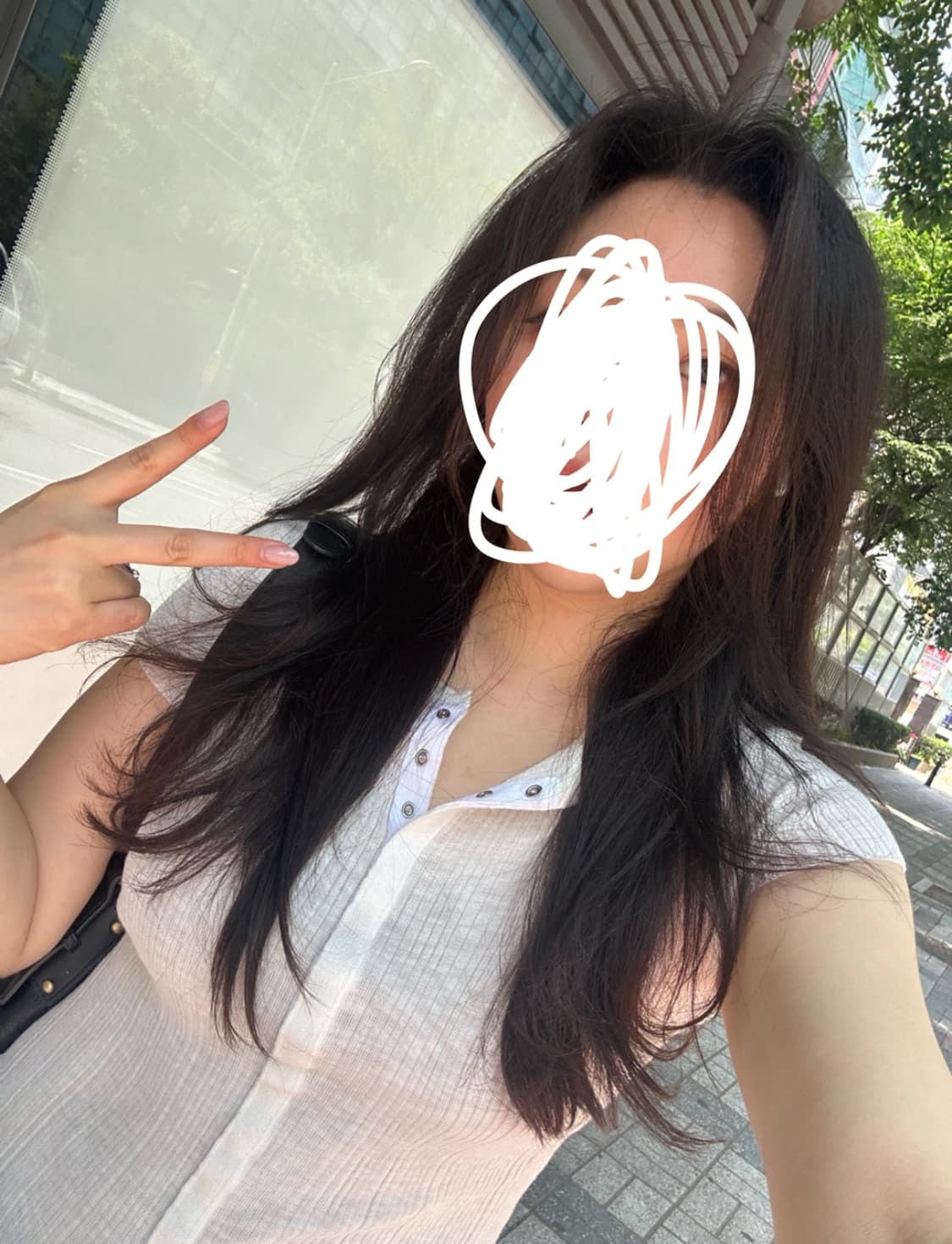 핑크에이지 100% 인모피스 45cm 다크브라운 2개 상품이미지2