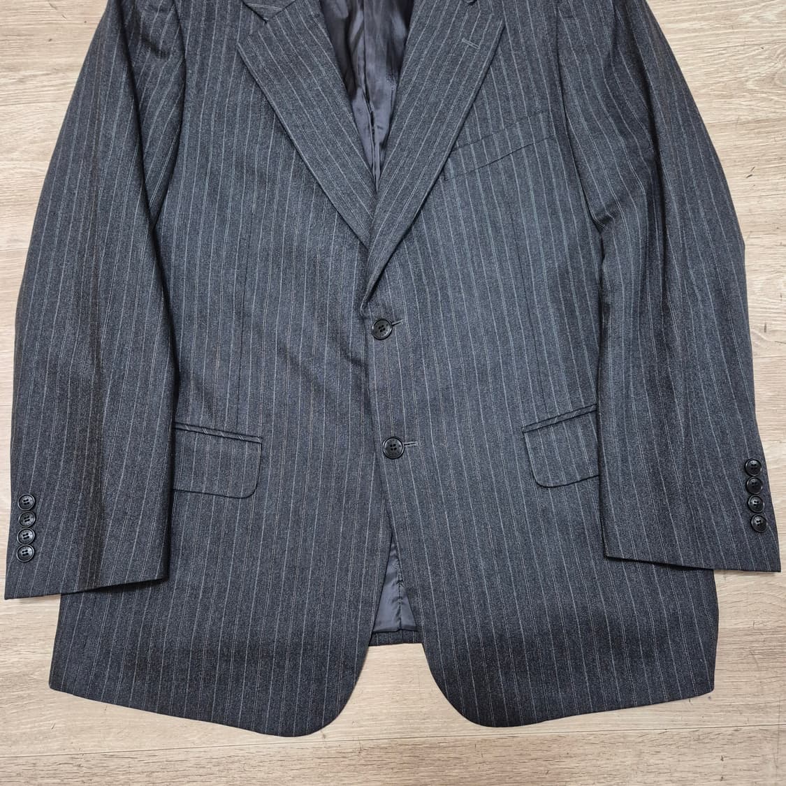 닥스 런던 남성 스트라이프 블레이저 정장자켓 L(100) 상품이미지3