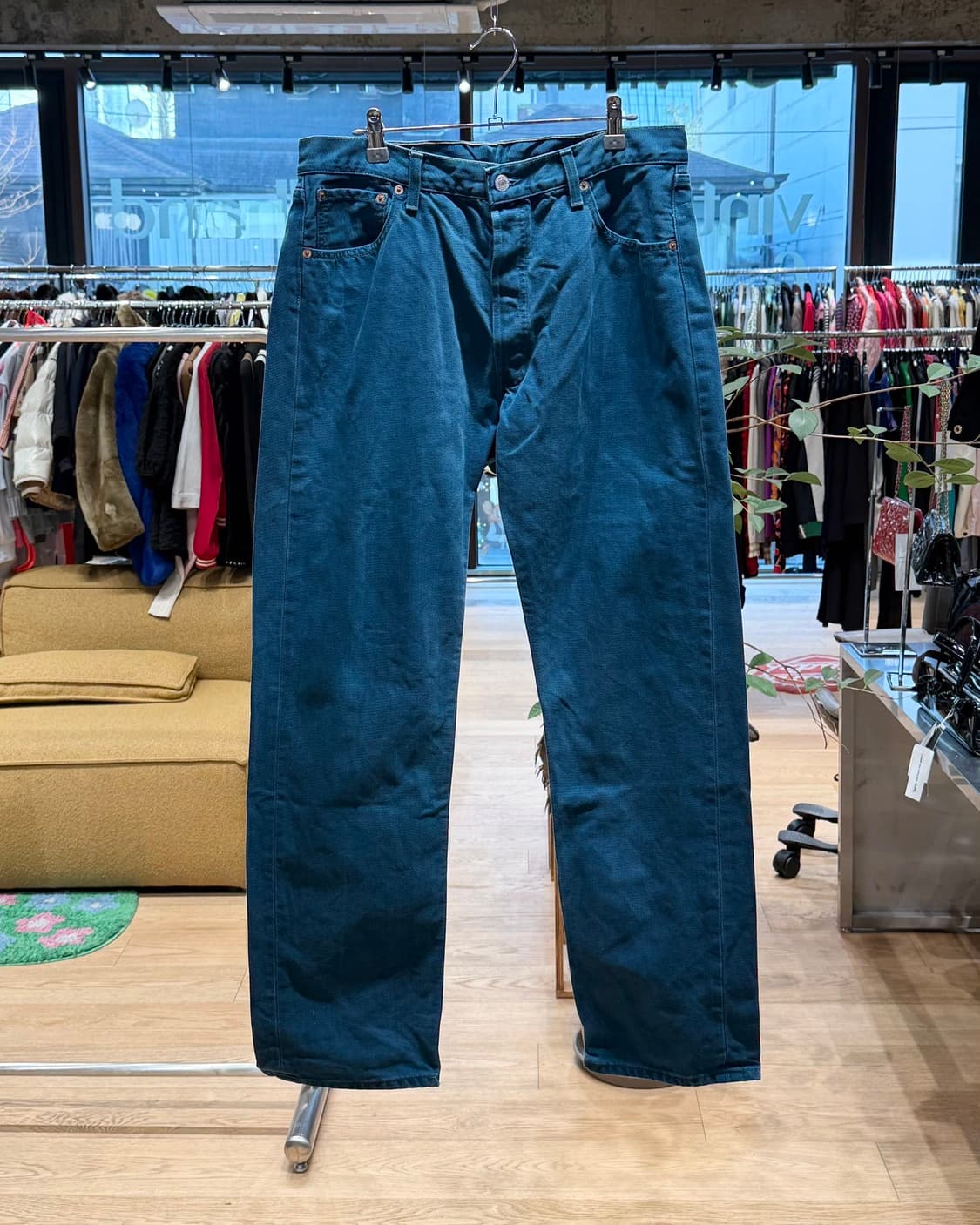 리바이스 블루 501 스트레이트 팬츠  상품이미지1