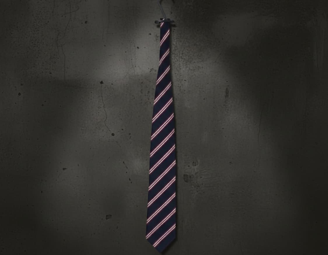 [정품] 겐조 옴므 로고 자수 실크 넥타이 (이탈리아제) 상품이미지5