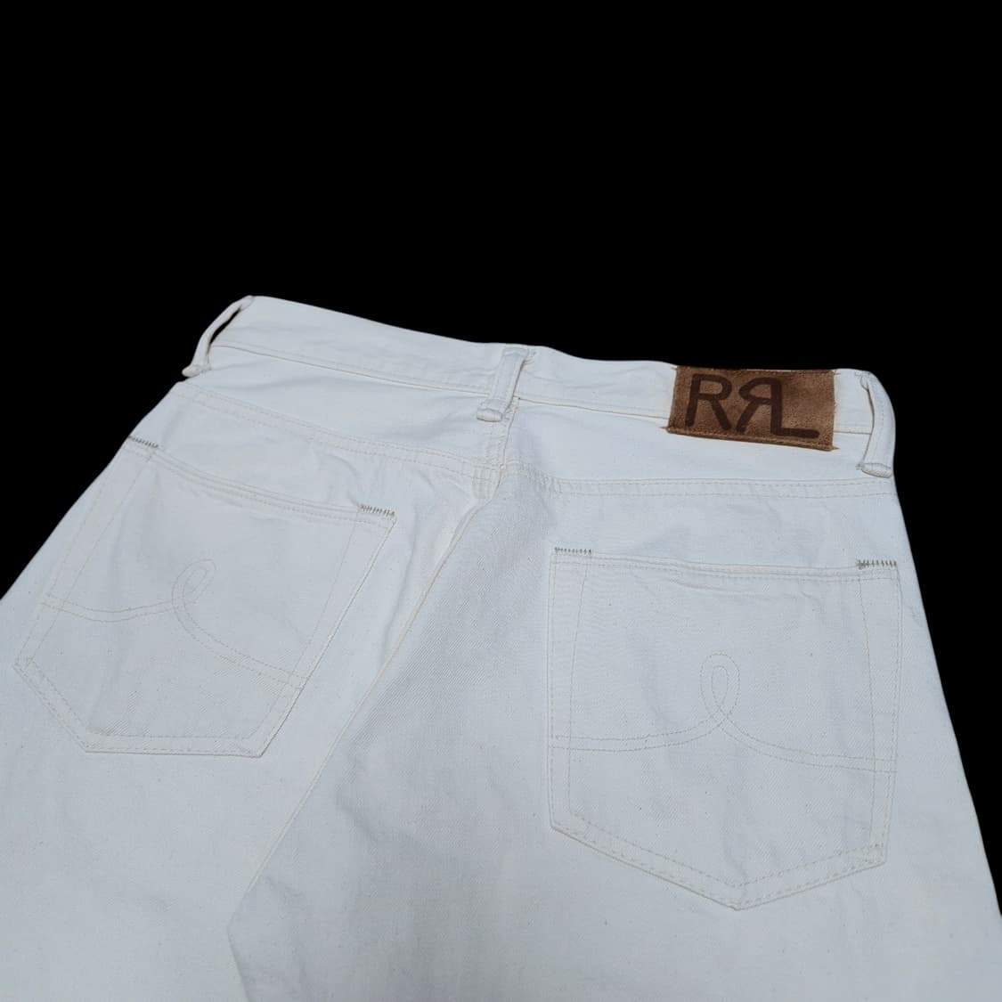 [28x30] RRL 더블알엘 빈티지 파이브 포켓 데님 팬츠 에크루 상품이미지6