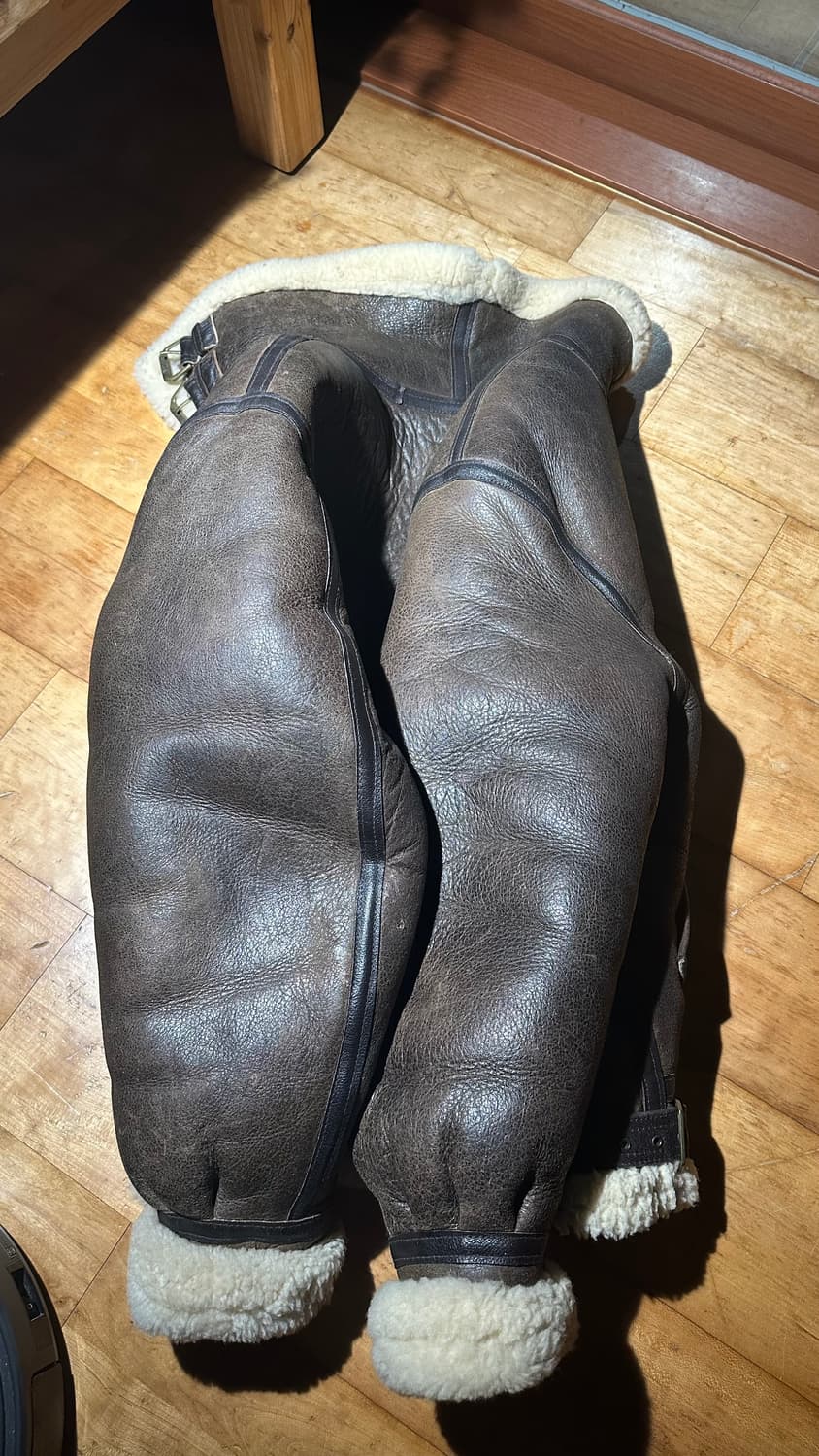 USA AVIREX 아비렉스 B-3 무스탕 상품이미지3