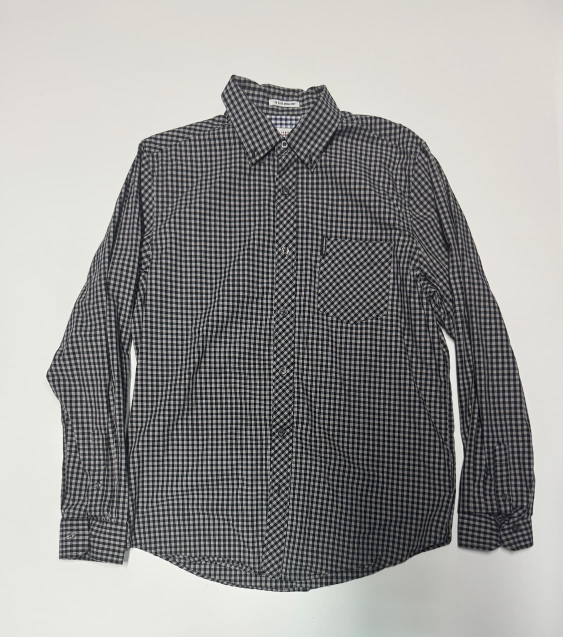 벤 셔먼 Ben sherman 이쁜 빈티지 체크 셔츠 L 상품이미지1