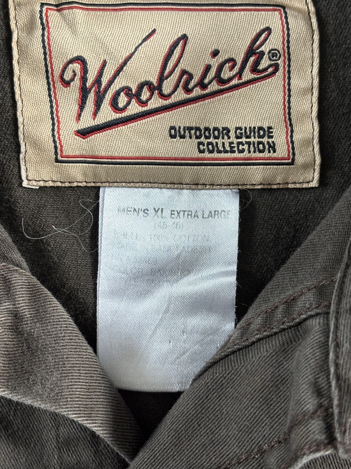 Woolrich 울리치 딥브라운 트윌 코튼 헌팅 셔츠 상품이미지6