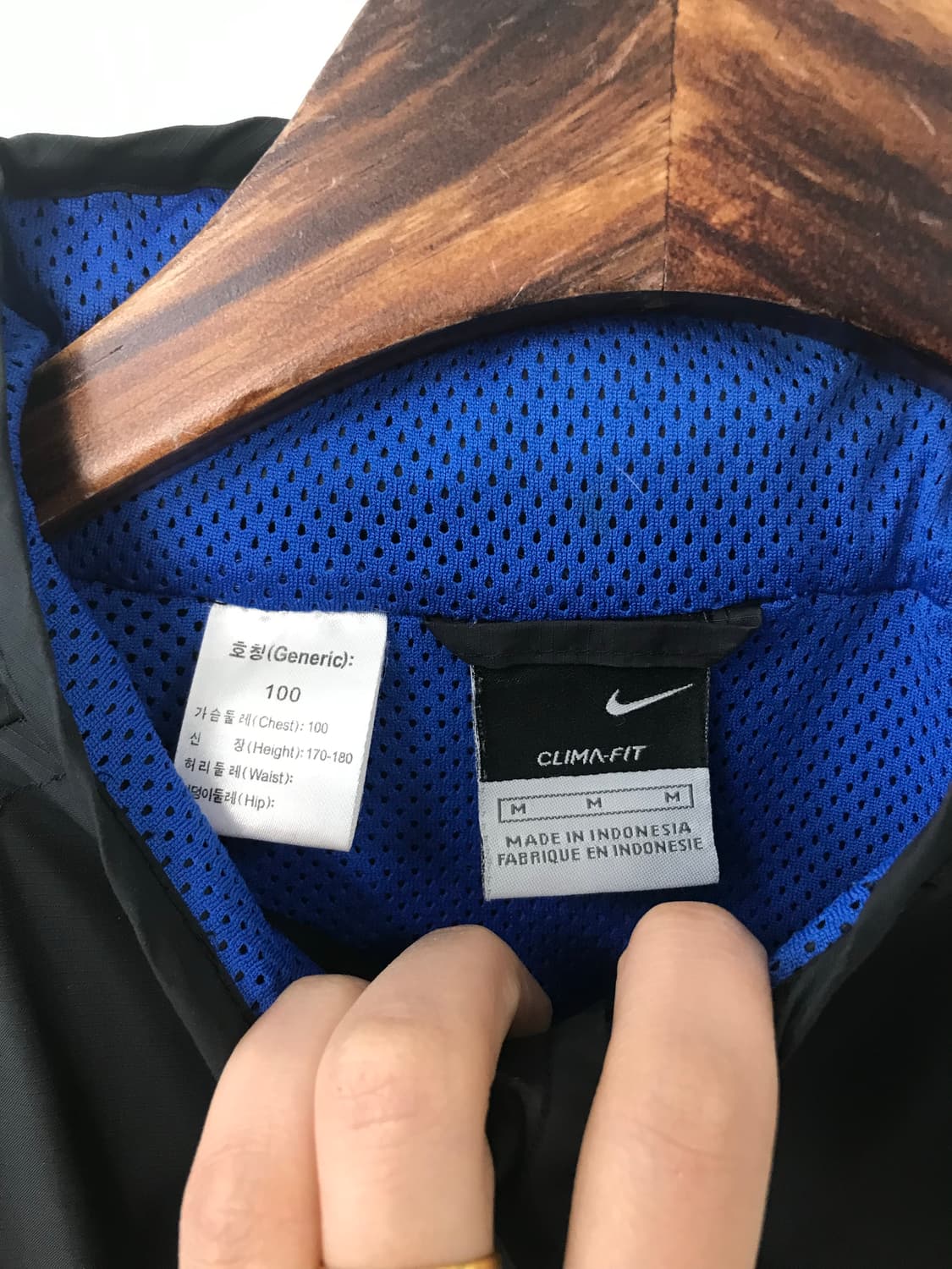 나이키 인터밀란 블랙 바람막이 자켓 상품이미지8