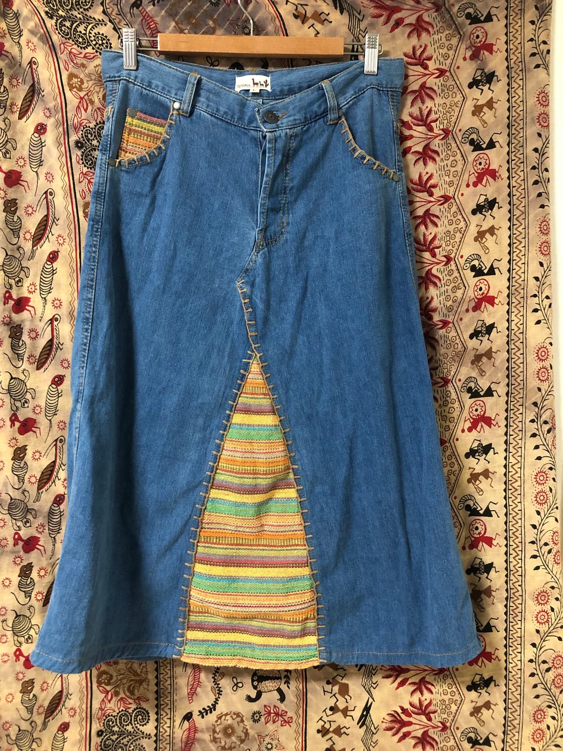 titicaca denim skirt 상품이미지1