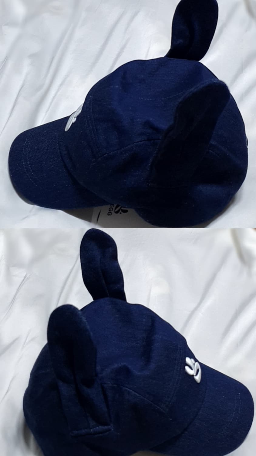 데님 블루  예그 트위스트 윙 캡 볼캡 모자  상품이미지6