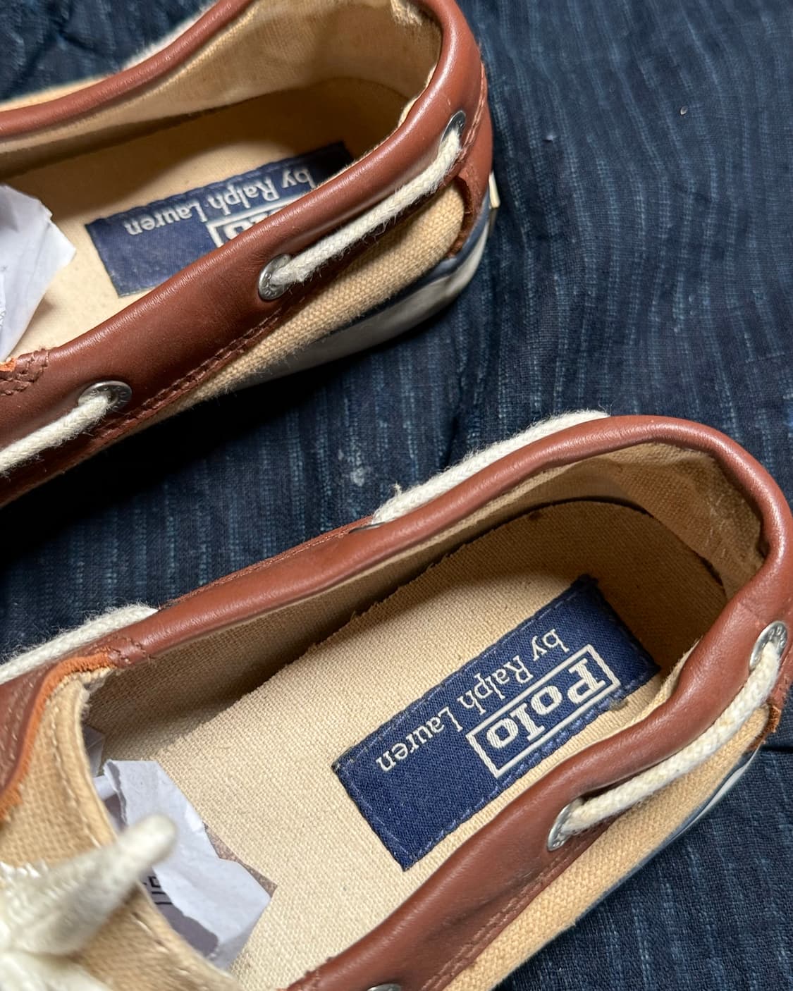 폴로 랄프로렌 랜더 보트슈즈 US5 상품이미지6