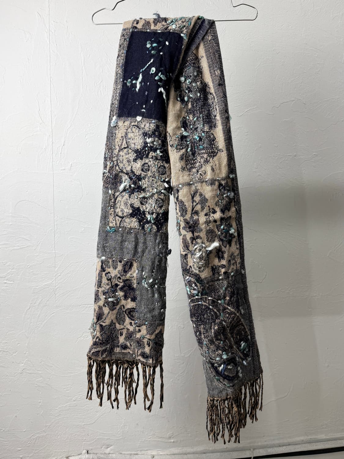 콤 사 이즘 패치워크 스톨 머플러 상품이미지3