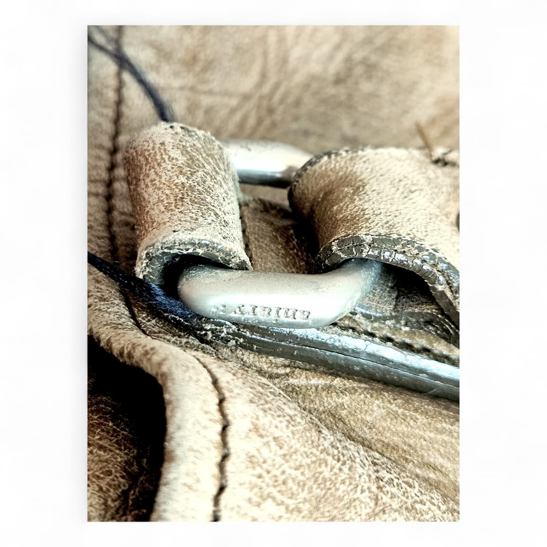 아니아리 aniary 앤틱 레더 크로크 형압 토트백 포터 재패니즈 상품이미지9