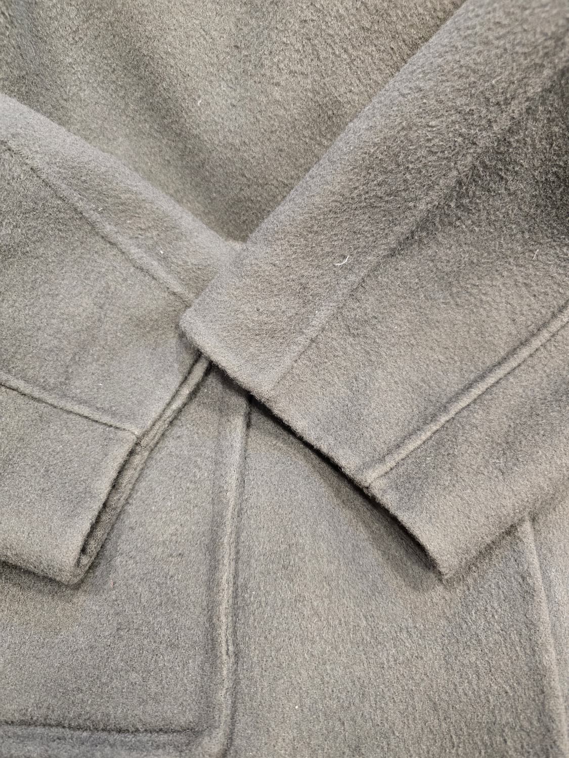 한섬 시스템 SYSTEM 모 캐시미어 혼방 롱 코트 55~66 상품이미지7