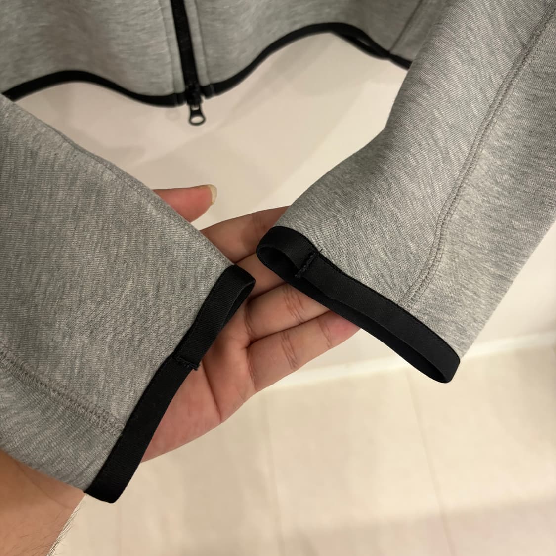 나이키 테크 플리스 풀집업 회색 XL 상품이미지5