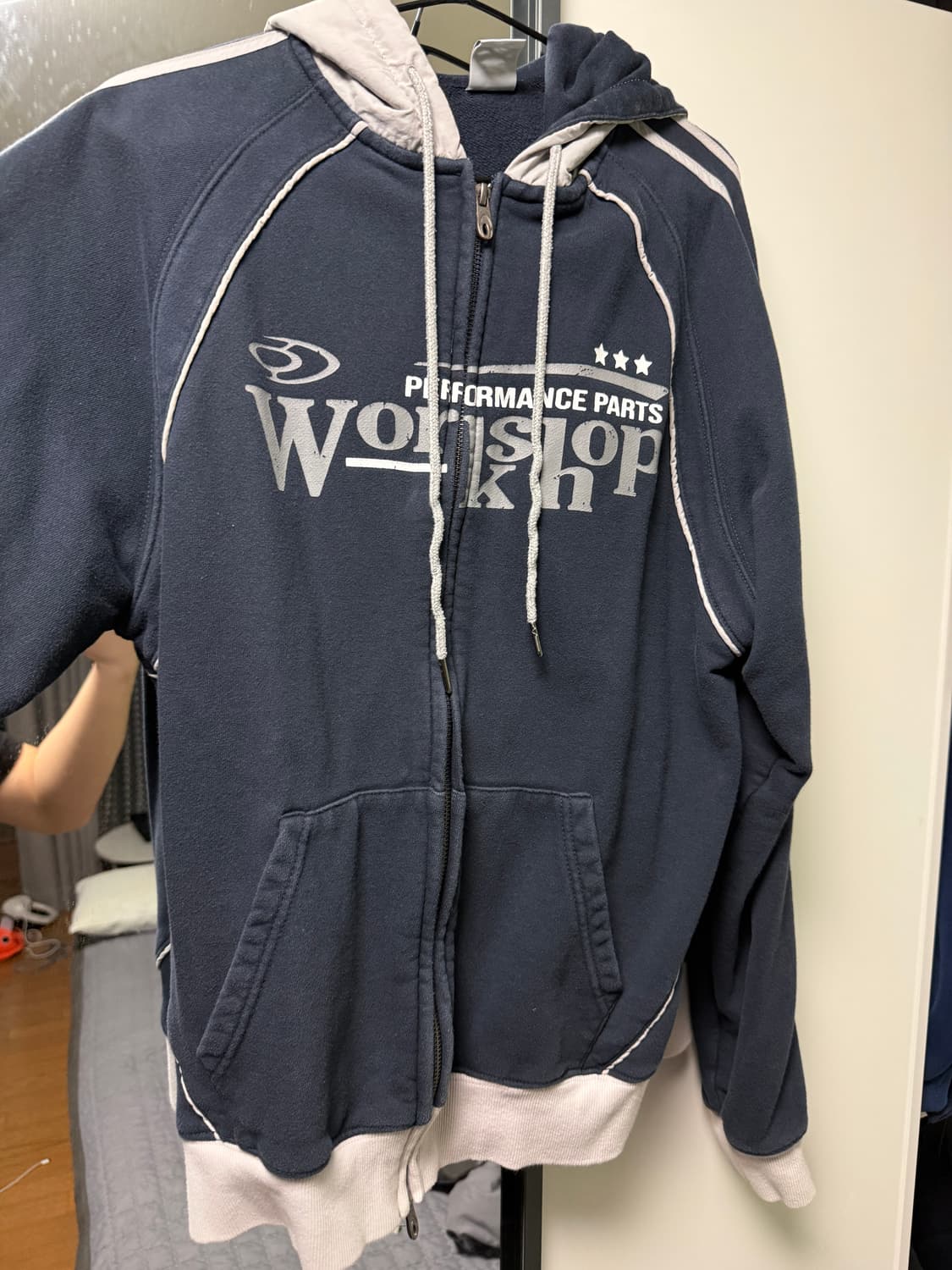 트래블 워크샵 후드집업 M 네이비 상품이미지2