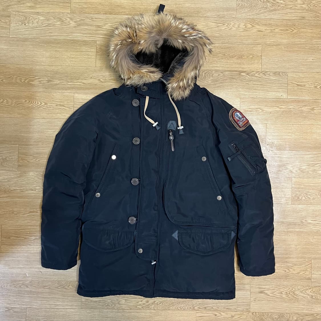 정품/희귀템) 파라점퍼스 N-3B 밀리터리 다운 야상 패딩/ 코디악 초판 상품이미지3