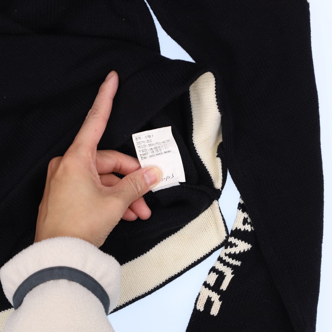 [M] 아르마니익스체인지 여성 니트 후드티 1230H1 상품이미지6