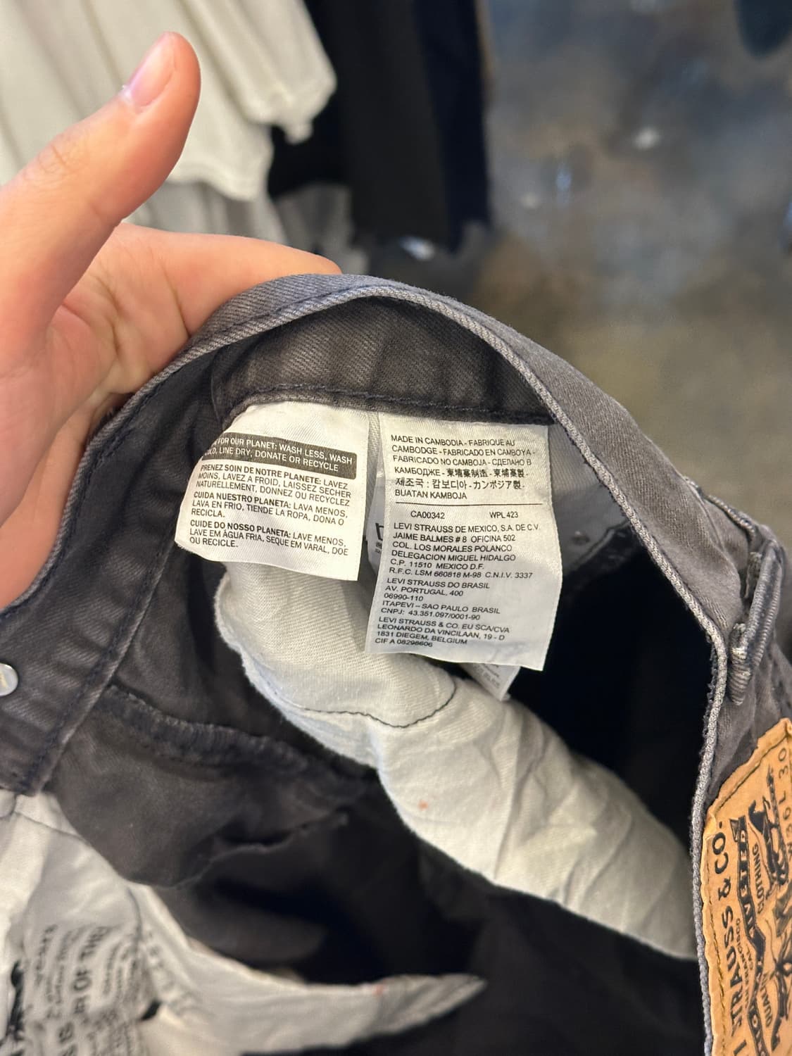 Levis 리바이스 505 W36 L30 상품이미지4