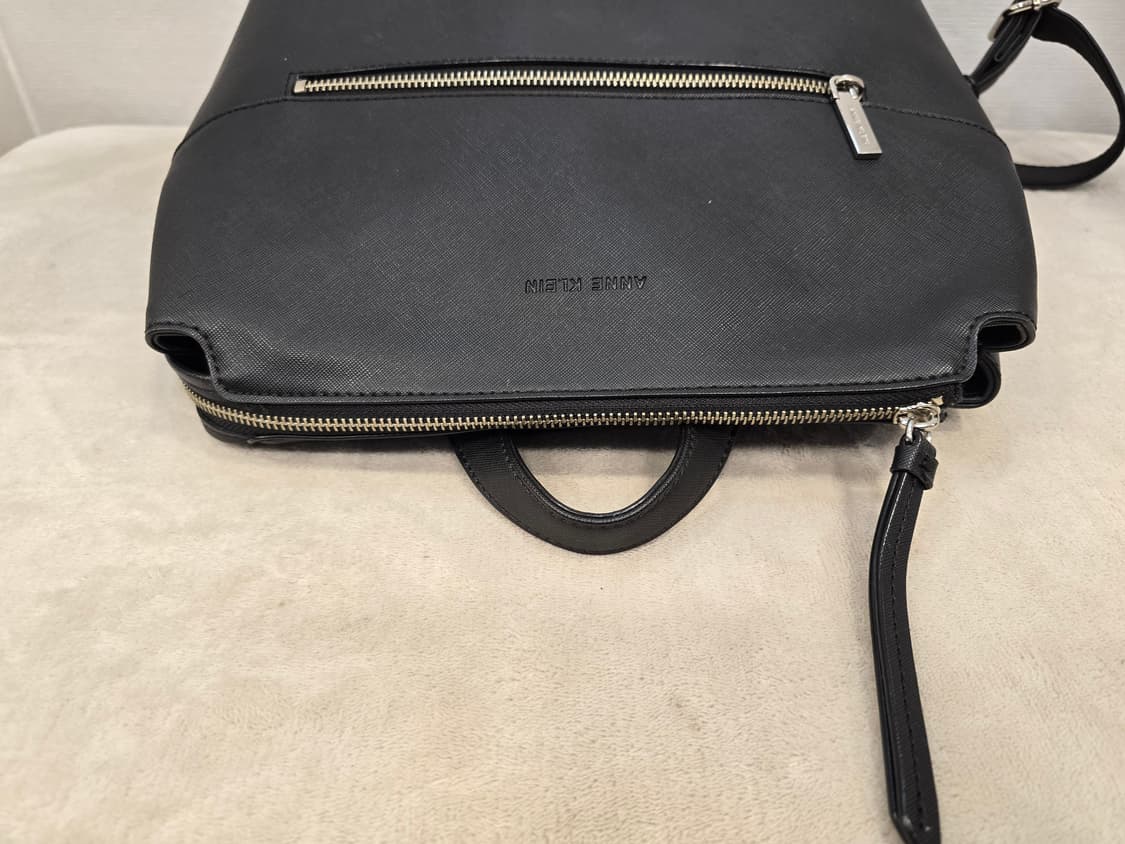 거의새거) 앤클라인 블랙 가죽 백팩 상품이미지5