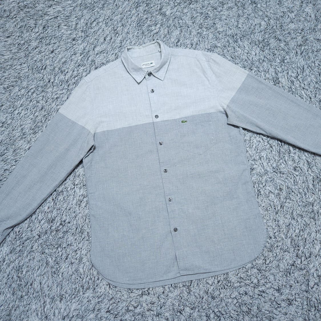 라코스테)100 남자 레귤러핏 포켓셔츠남방 / 왕눈이샵 상품이미지2