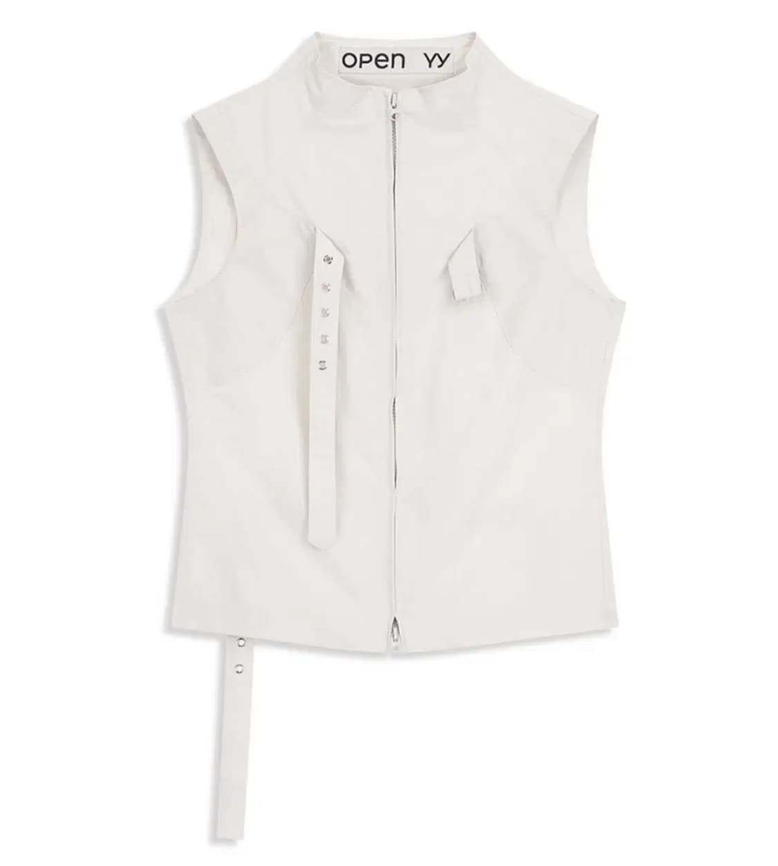 오픈와이와이 open Yy 벨트 집업 베스트 상품이미지1