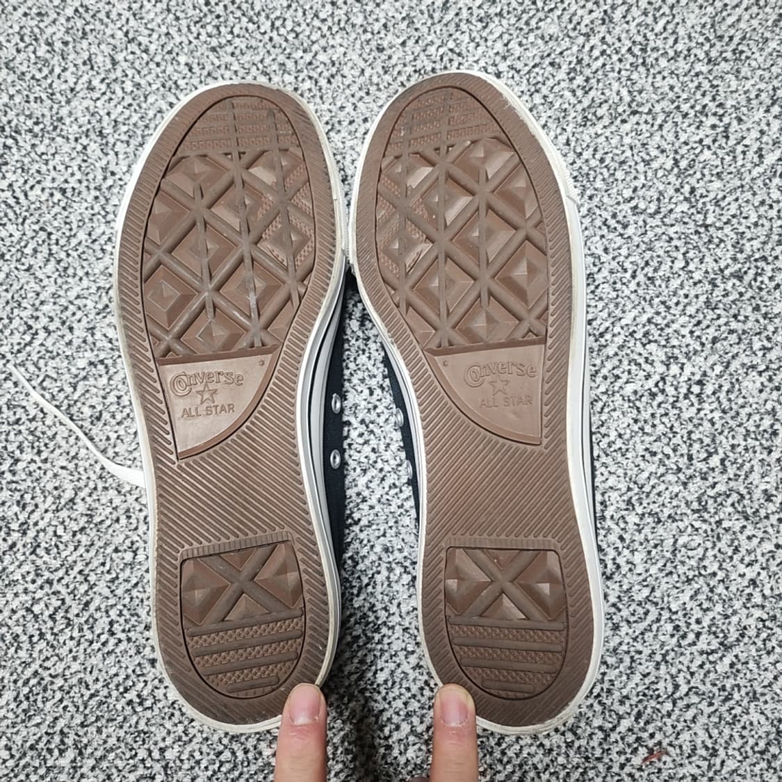 [265] 컨버스 캔버스화 로우 거의 새신발 상품이미지5