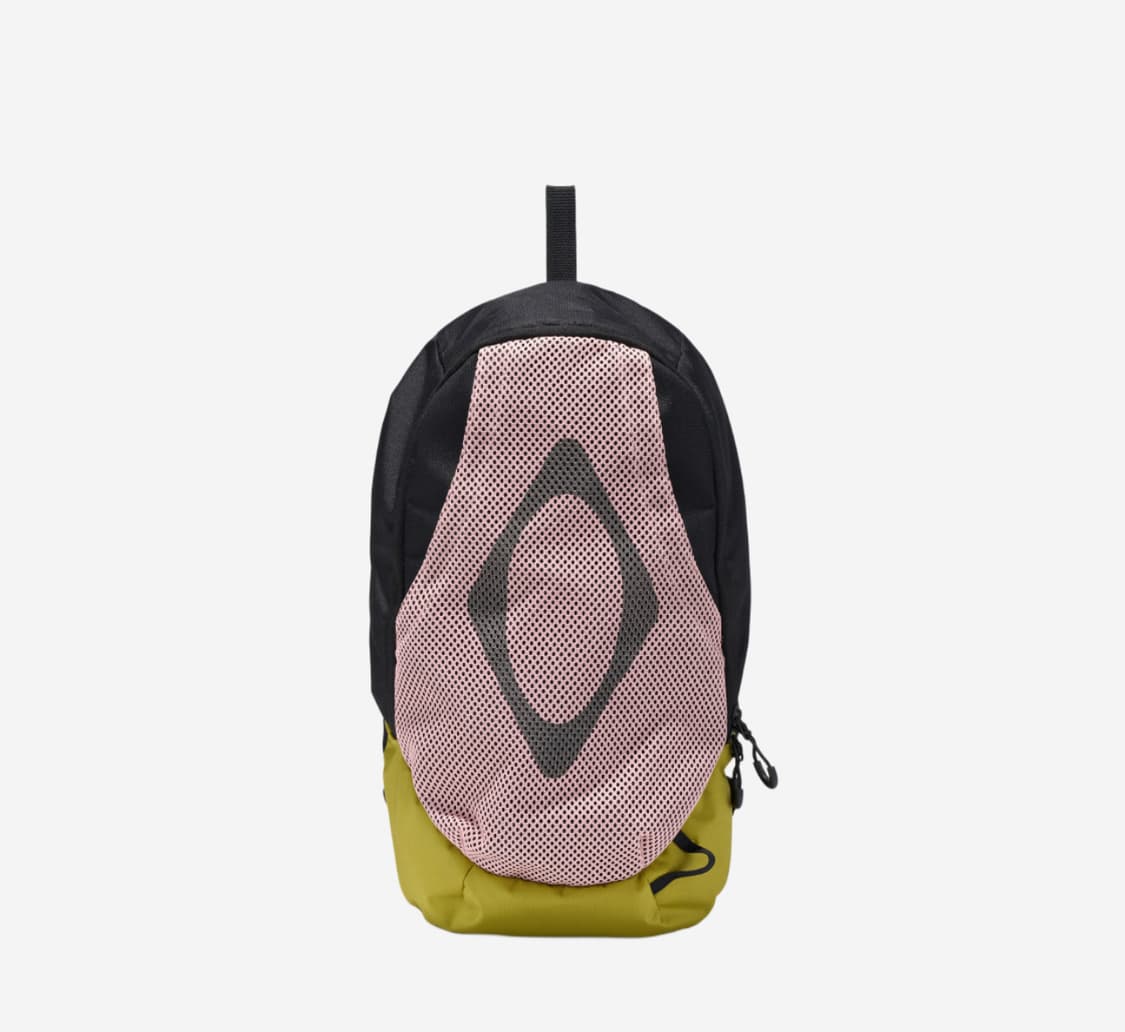 미스치프 롬버스 메쉬 백팩 핑크 블랙 상품이미지1