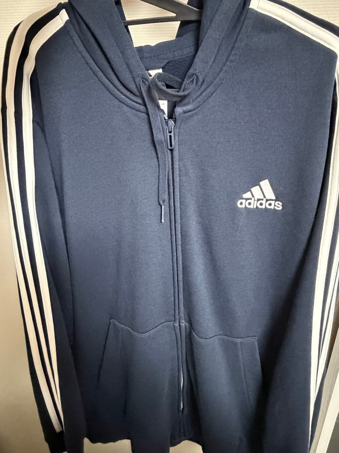 아디다스 후드집업 네이비 3XL 상품이미지1