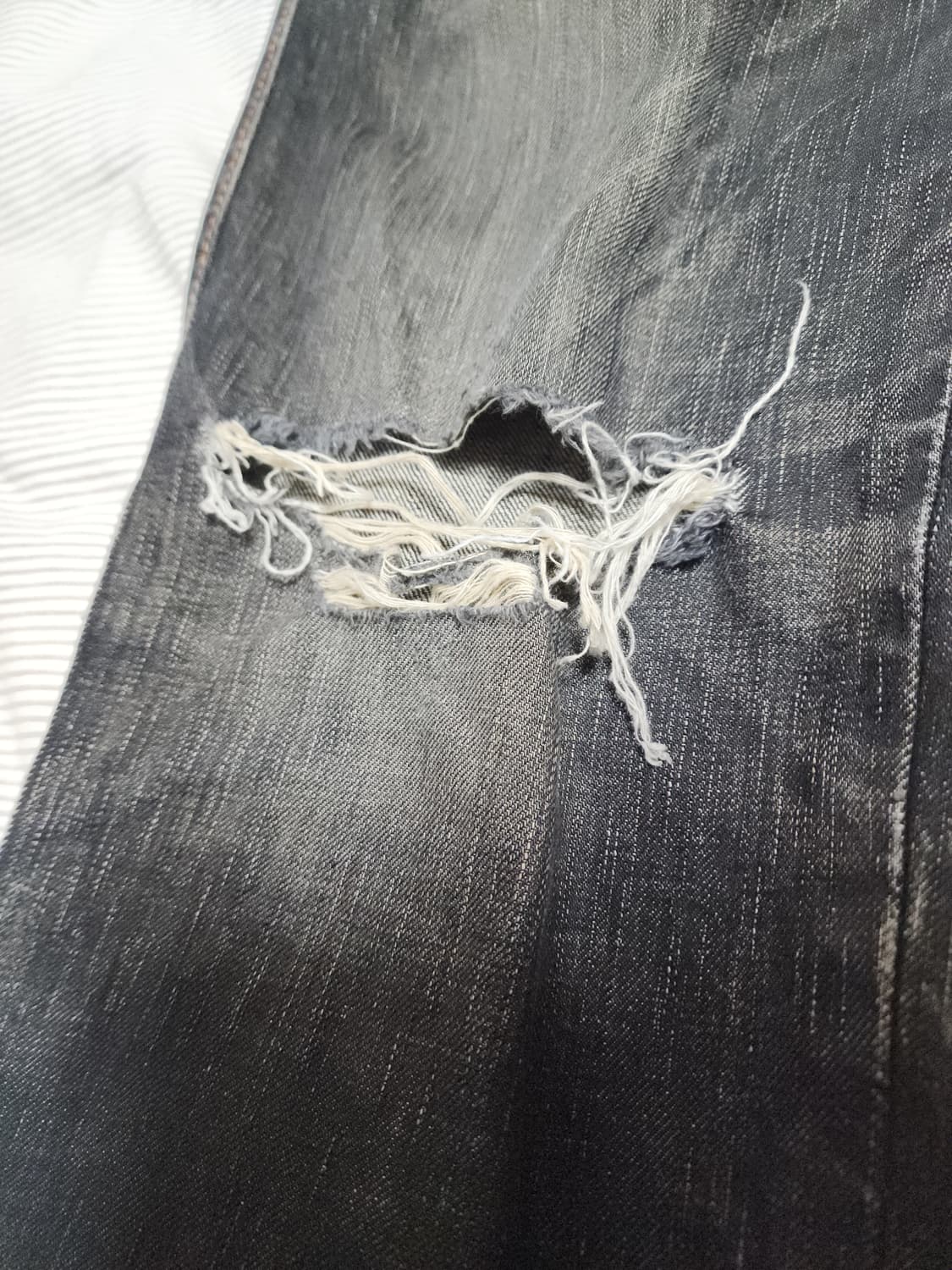 edwin distressed zipper detail keans 상품이미지4