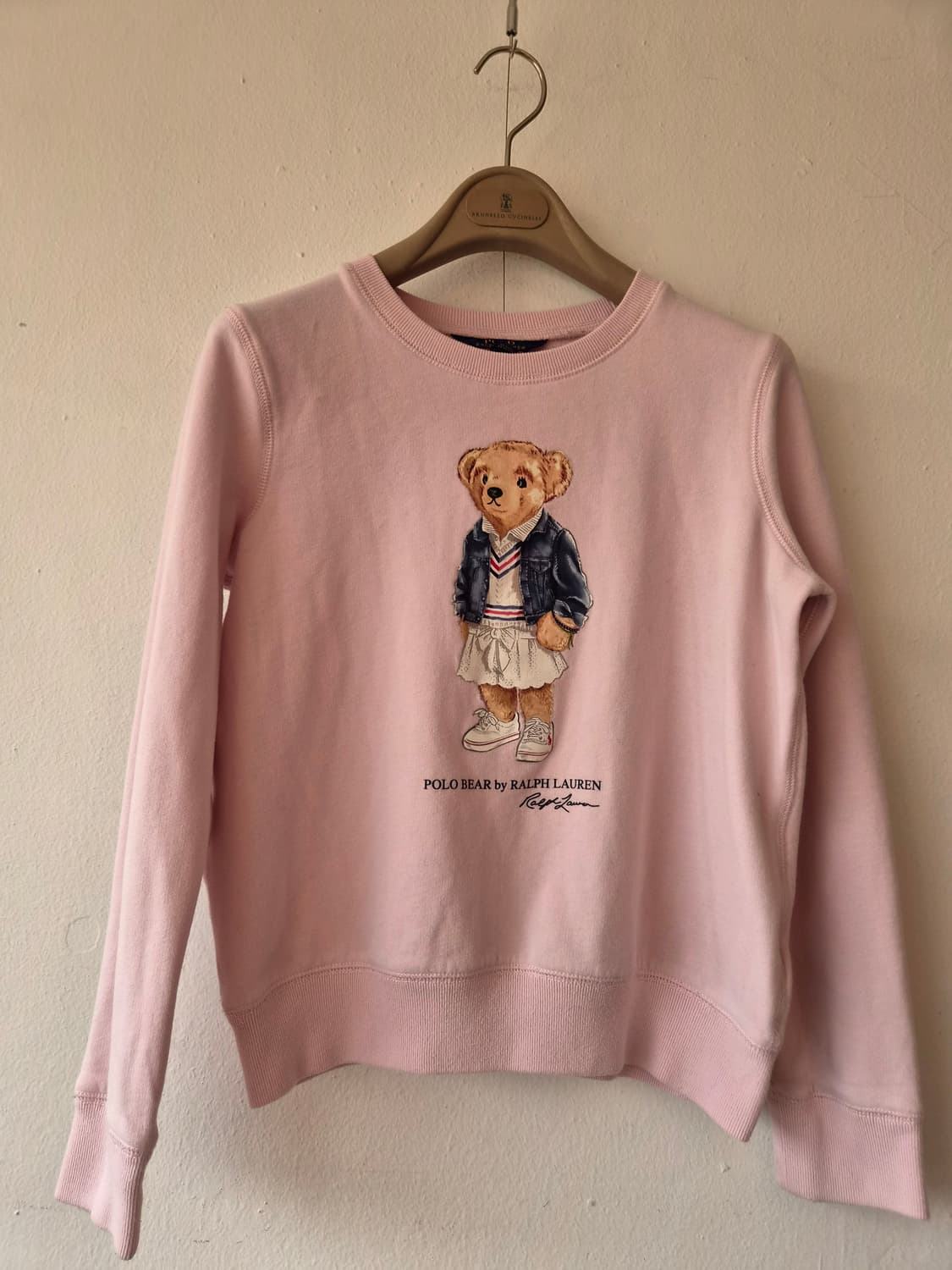 폴로랄프로렌 키즈 약기모맨투맨티셔츠 XL사이즈 상품이미지2