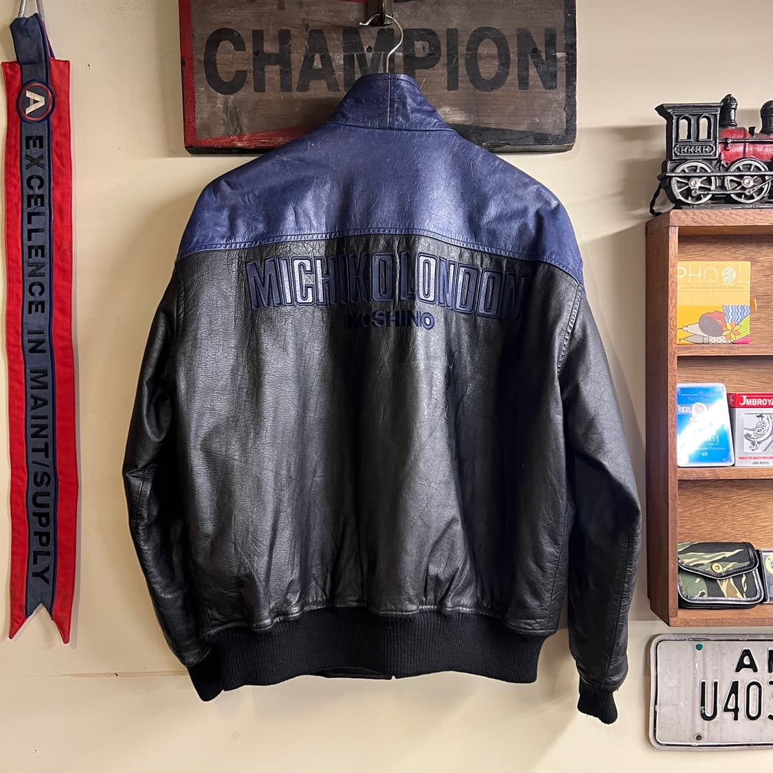 MICHIKO LONDON KOSHINO Leather Stadium 상품이미지8