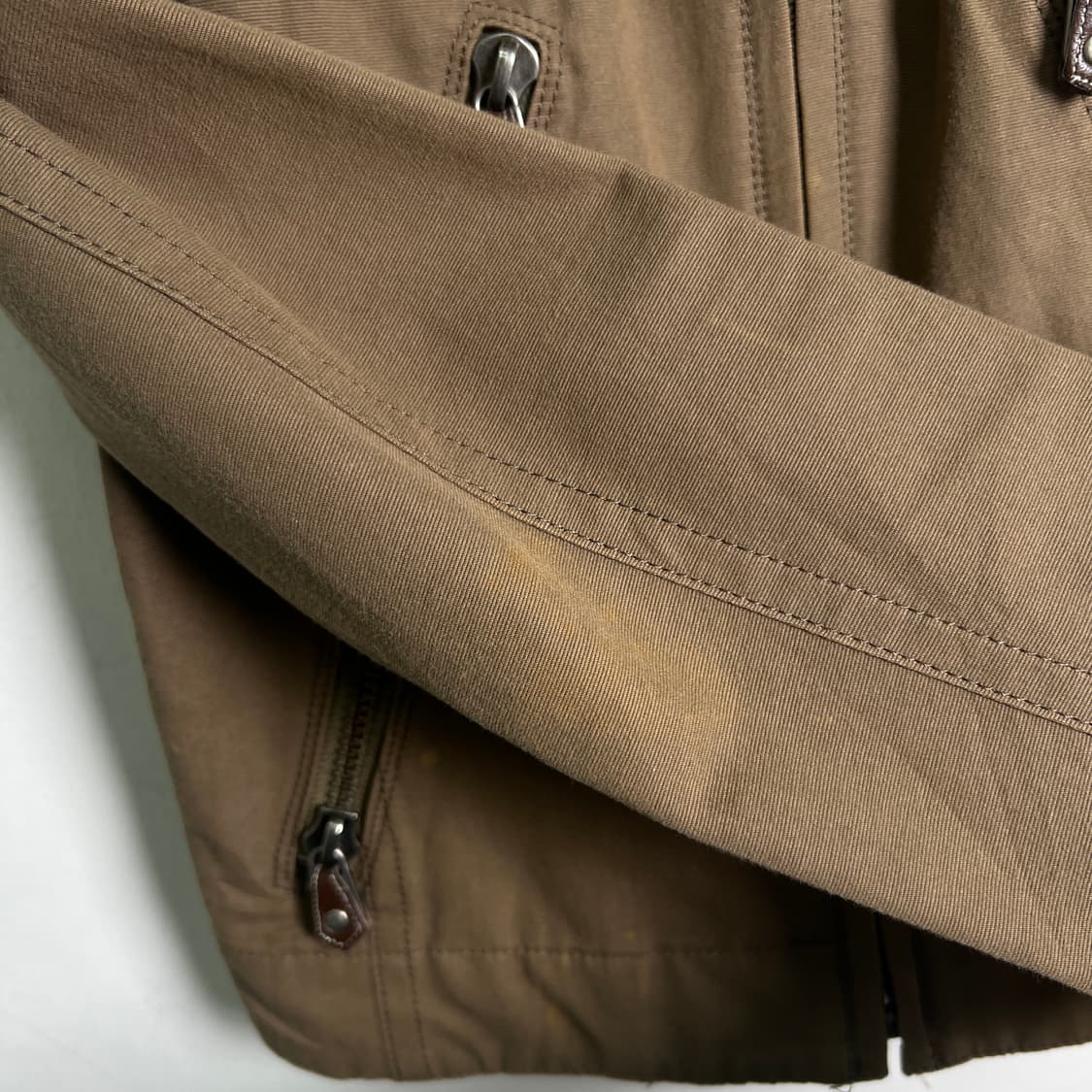 버버리 블루라벨 카키 코튼 자켓 38 상품이미지10