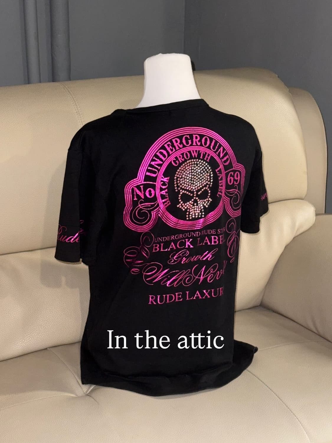 growth by in the attic lettering top 상품이미지1
