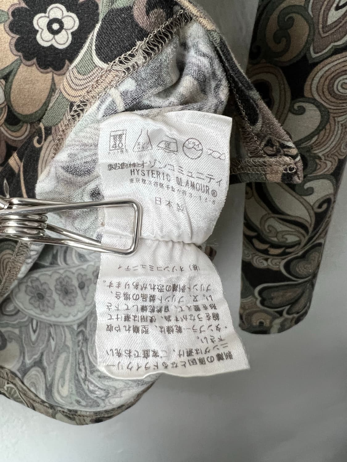 히스테릭 글래머 패턴 슬리브 상품이미지7