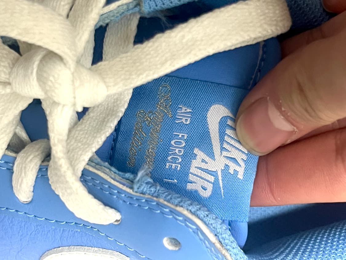 에어 포스 1 로우 스니커즈(blue) 상품이미지3