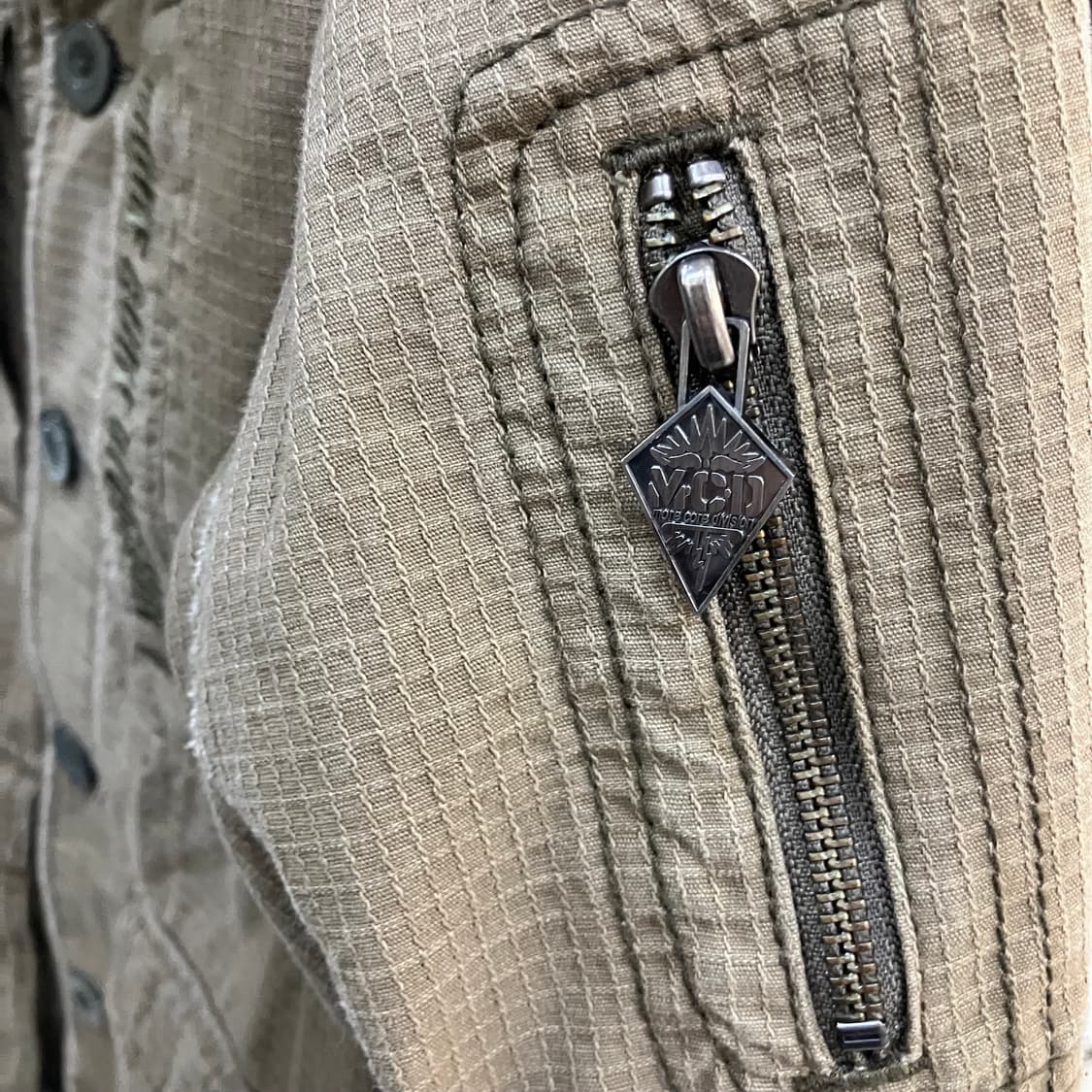 MCD 카키 밀리터리 후드 야상 자켓 S 상품이미지6