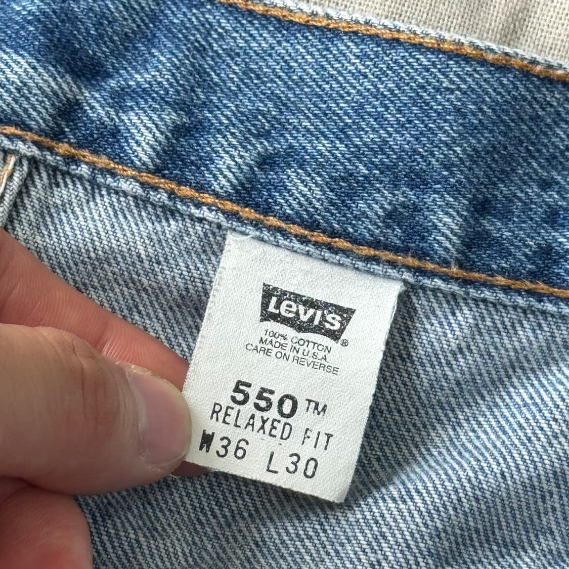 리바이스 90s USA 550 36 상품이미지7