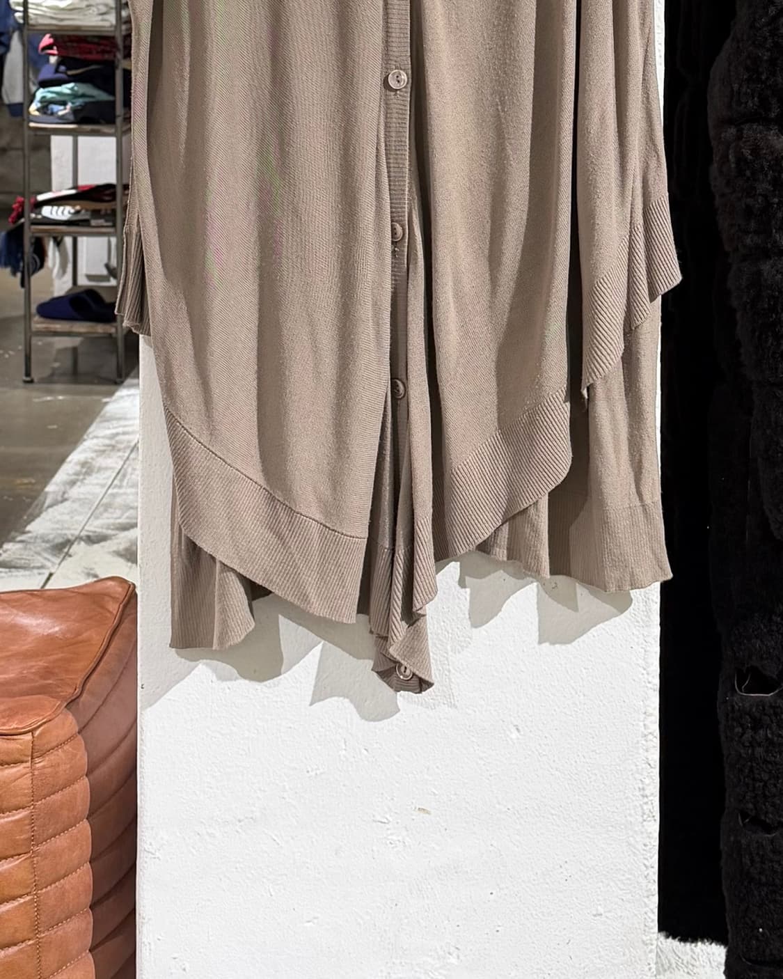 메종 마르지엘라 베이지 롱 니트 슬리브리스 상품이미지5